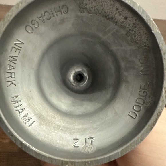 Vintage Art Deco Dodge Inc Metal Spelter Pewter Loving Cup Trophy Z16 Z17 - Picture 13 of 15